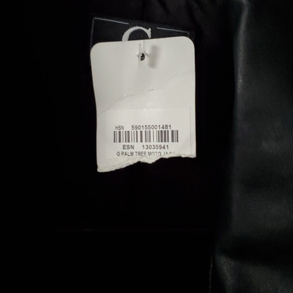 Faux leather jacket with studs - Picture 4 of 4